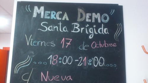 " Vuelven  Los Merca Demos a  Santa Brigida" viernes 17 de octubre de 18:00 a 21:00