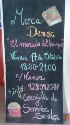  Vuelven Los MERCA-DEMOS a SANTA BRÍGIDA, Viernes 17 de octubre de 18:00 a 21:00h