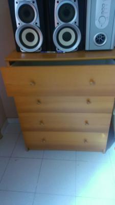 Mesa ordenador y gavetero